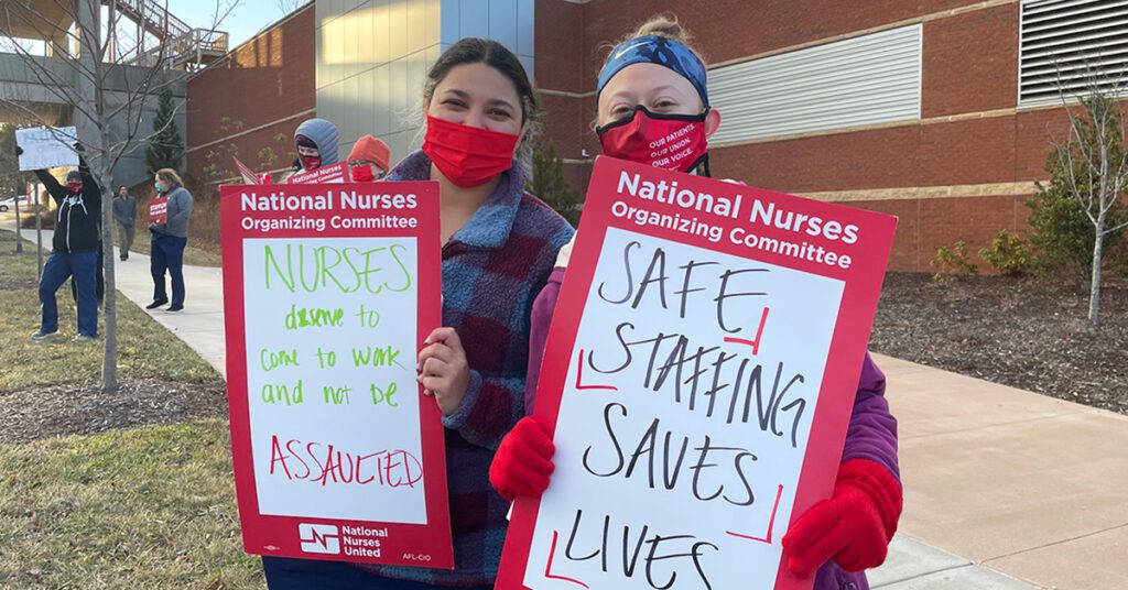 National Nurses United
https://www.nationalnursesunited.org/press/mission-hospital-nurses-to-hold-rally-over-hca-failure-to-protect-patients-and-nurses